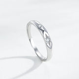 High Quality Charm Star Silver Fashion Shining AAAA Lab Created Diamond Ring