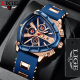 Top Fashion Triangle Chronograph Military Sport Army Mens Watches Luxury Waterproof Quartz Wristwatches