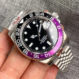 Stainless Steel Dive Automatic Sapphire Crystal Rotating Bezel Luminous Mechanical Watch