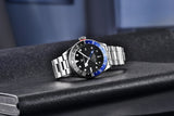 Classic Luxury Brand Mechanical Sapphire Crystal Luminous 200m Waterproof Stainless steel Men's Wristwatch, Best Gift
