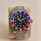 LUXURY DESIGN V3 GMT Mechanical Ceramic bezel Sapphire Crystal Stainless Steel Waterproof Automatic ﻿Mens Watches