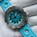 Monster 200M Waterproof NH36 Day Function Sapphire Glass Automatic Movement Steel Bezel SD1984 Steel Bracelet Watch