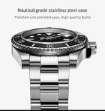 Waterproof Up to 20Bar Stainless Steel Quartz Waterproof Outdoor Sports Diver Watch