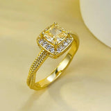 New Fabulous Sugar Yellow High Quality AAAAA High Carbon Diamond European and American Style Fine Jewellery - The Jewellery Supermarket