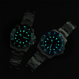 New Quartz Movement AR Sapphire Luminous BGW9 20Bar Waterproof Steel Wristwatches