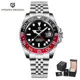 LUXURY DESIGN V3 GMT Mechanical Ceramic bezel Sapphire Crystal Stainless Steel Waterproof Automatic ﻿Mens Watches