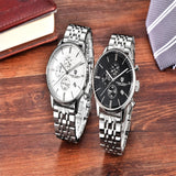 Popular Top Luxury Brand Men Quartz Japanese VK67 Movement Stainless Steel Waterproof Chronograph Watches for Men - The Jewellery Supermarket