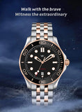 Miyota 8215 Waterproof Business Casual Sapphire Automatic Mechanical Watch