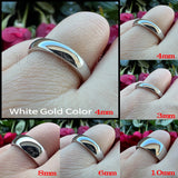High Polished Domed 2/3/4/5/6/7/8/10MM Shiny Tungsten Rings For Men Women