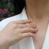 Sparkling New 1mm 100%  Moissanite Full Eternity Rings for Women - Wedding Engagement Fine Jewellery - The Jewellery Supermarket