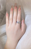 New Exquisite High-quality Irregular Colour Creative Handmade Enamel Ring