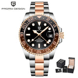 LUXURY DESIGN V3 GMT Mechanical Ceramic bezel Sapphire Crystal Stainless Steel Waterproof Automatic ﻿Mens Watches