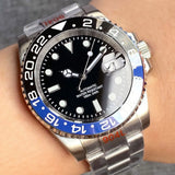 Stainless Steel Dive Automatic Sapphire Crystal Rotating Bezel Luminous Mechanical Watch