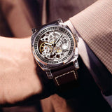 New Luxury Authentic Brand Carved Watches - Fully Automatic Hollowed Fashion Mechanical Watches - The Jewellery Supermarket