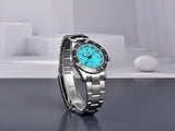 Top Brand New Men's Mechanical Watch NH35 Automatic Men's Sapphire Glass Ceramic Bezel Stainless Steel 10BAR Watch