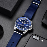 Popular Brand Waterproof Mechanical Automatic Men's Stainless Steel Sapphire Glass Writwatches - Best Gift