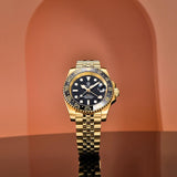 New PD-1662 V5 Luxury Ceramic Bezel Automatic 100M Waterproof GMT Mechanical Watches for Men - The Jewellery Supermarket