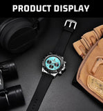 New Top Brand Luxury Quartz Waterproof Luminous Auto Date Chronograph Sport Business Watches for Men - The Jewellery Supermarket