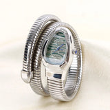Classic Unique Snake Head  Fashion Retro Style Luxury Cubic Diamonds Bling Women's Watches - Ideal Gifts