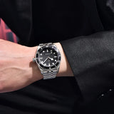 Luxury Design Luxury Men's Automatic Mechanical Top Sapphire Mirror NH35A Fashion Stainless Steel 10bar Wristwatch