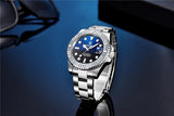 Brand Luxury 40mm Diver Automatic Watches for Men - NH35 Movement Sapphire Glass Men's Mechanical Wristwatches