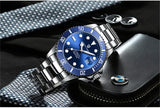 Top Brand New 39MM Submersible Mechanical Watch Ceramic Bezel Luxury Sapphire Glass 100M Waterproof Automatic Watch