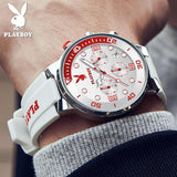 High Quality Fashion Trend Original Silicone Strap Waterproof Quartz Multifunction Casual Luxury Men's Wrist Watches