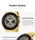 Original Maserati Men's Watch Fashion Leisure Explorer Series Steel Strap Large Dial European and American watches