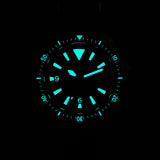 10Bar Waterproof Sweep Seconds Movement Sapphire Glass Stainless Steel Dive Watches