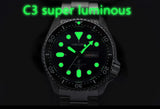 MIYOTA 2035 Luminous Sports Steel 200M Waterproof Sapphire Quartz Dive Watch