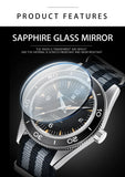 NH35 Miyota8215 Sapphire Glass Ceramic Bezel Diver Luminous Automatic Watch