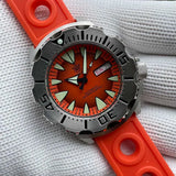 Monster 200M Waterproof NH36 Day Function Sapphire Glass Automatic Movement Steel Bezel SD1984 Steel Bracelet Watch