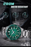 Automatic Mechanical MIYOTA 8215 Waterproof Stainless Steel Sapphire Dive Watch