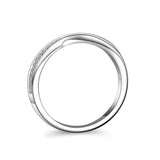 Charming 2MM VVS1 D Colour Moissanite Diamonds Simple Engagement Rings For Women Sterling Sliver Fashion Jewellery