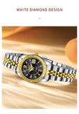 Top Brand Luxury Fashion Elegant Quartz Wristwatches, Creative Steel Waterproof Watches For Women - Ideal Gifts