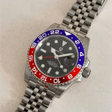 LUXURY DESIGN V3 GMT Mechanical Ceramic bezel Sapphire Crystal Stainless Steel Waterproof Automatic ﻿Mens Watches
