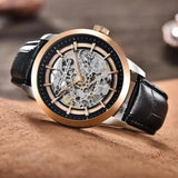 Popular Top Luxury Brand Automatic Mechanical Hollow Out Luminous Waterproof Clock Casual Fashion Watches for Men - The Jewellery Supermarket