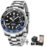 Popular Luxury Brand Mechanical  Sapphire Stainless Steel 100M Waterproof Automatic Wristwatches for Men Automatic Watches