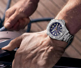 New Professional Dive Sport Mechanical Watches 316L Stainless Steel Sapphire Crystal 50Bar Auto Date Wristwatches