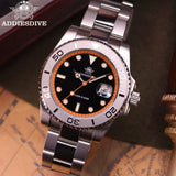 Luxury Stainless Steel Black Dial Green Bezel AD2040 20Bar Waterproof BGW9 Luminous Quartz Mens Wristwatches