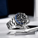 New Top Brand NH34 AR Coating Sapphire Glass Automatic Watch 100M Waterproof GMT Sports Mechanical Watches