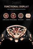 New Arrival Original Luxury Waterproof Sport Mens Quartz Wrist Watches Business Big Dial Wristwatches for Men