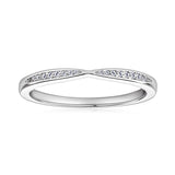 GRA Certified Round Moissanite Diamonds Rings for Women Real Sterling Silver Engagement Wedding Band Fine Jewellery