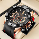 Famous Brand Sport Quartz Chronograph Military Style Luminous Date Mens Watches - Ideal Present - The Jewellery Supermarket