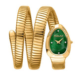 New Bangle Stainless Steel 316L High Quality Snake Design Dress Wristwatch