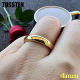 New Arrivals 2-8MM Domed Polished Tungsten Comfort Fit Men Women Wedding Rings - Popular Jewellery - The Jewellery Supermarket