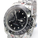 New VK63 Automatic Movement Steel Quartz 20bar Waterproof Diving Men's Watch