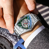 New Arrival Men's Watches Luxury Fashion Hollow Luminous Waterproof Mechanical Watches - Ideal Present