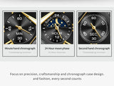 PLAYBOY Casual Business New Original Stainless Steel Multifunction Waterproof Luxury Quartz Men's Watches