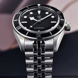 New Luxury Brand BB58 Men's Mechanical Watches - High Quality Automatic Stainless Steel Waterproof Wristwatch